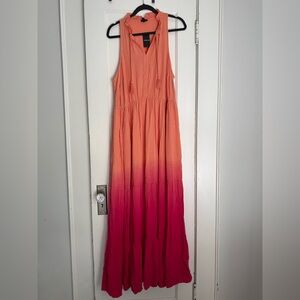 Torrid Coral Ruffled Blouse